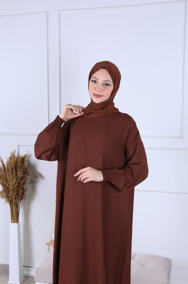 Abaya Mit Kopftuch | Abaya Jazz für Frauen | Abaya Nisa