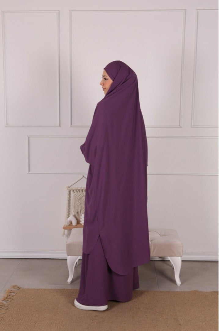 Jilbab Medina Lila