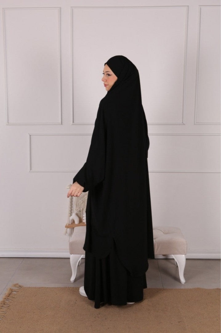 Luxuriöser ägyptischer Jilbab | Jilbab für Frauen | Abaya Nisa