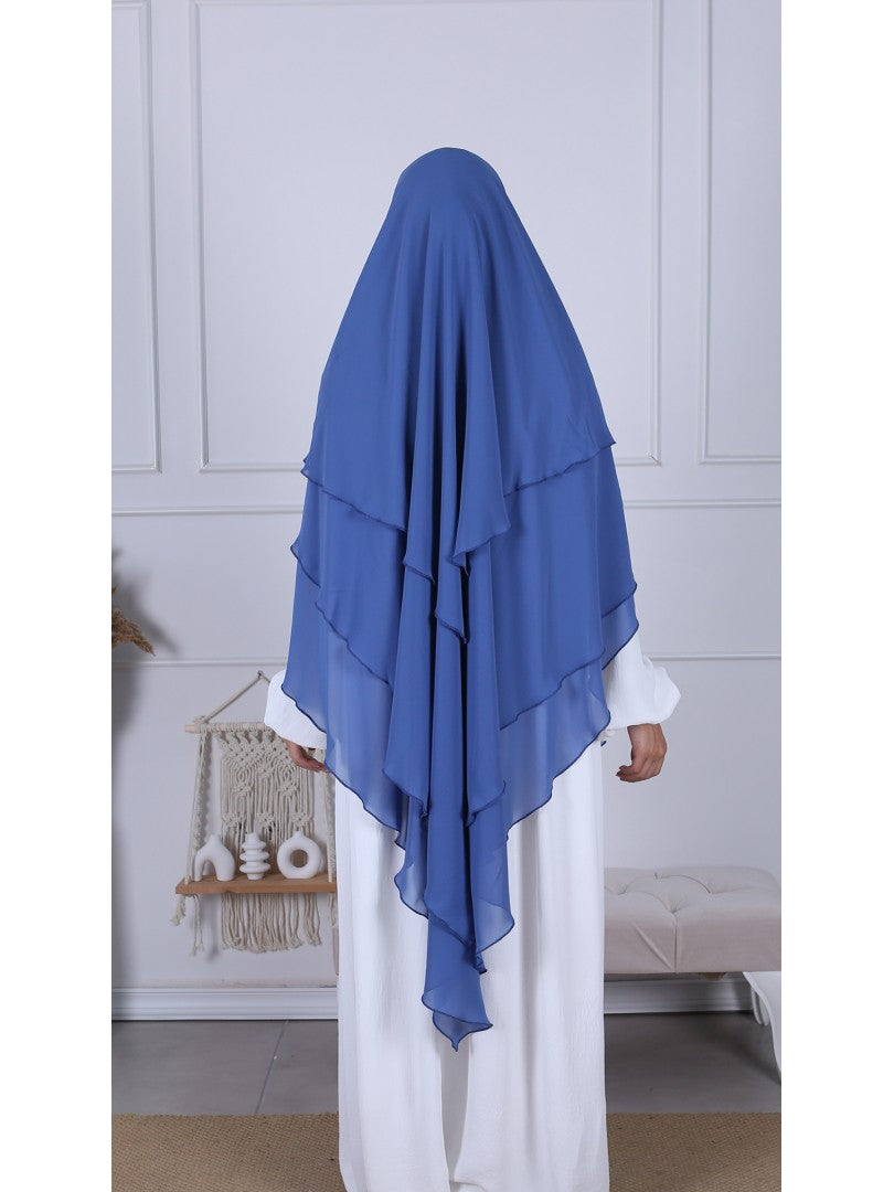 Khimar Chiffon 3-lagig - Abaya.Nisa