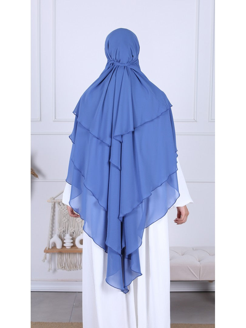 Khimar Chiffon 3-lagig - Abaya.Nisa