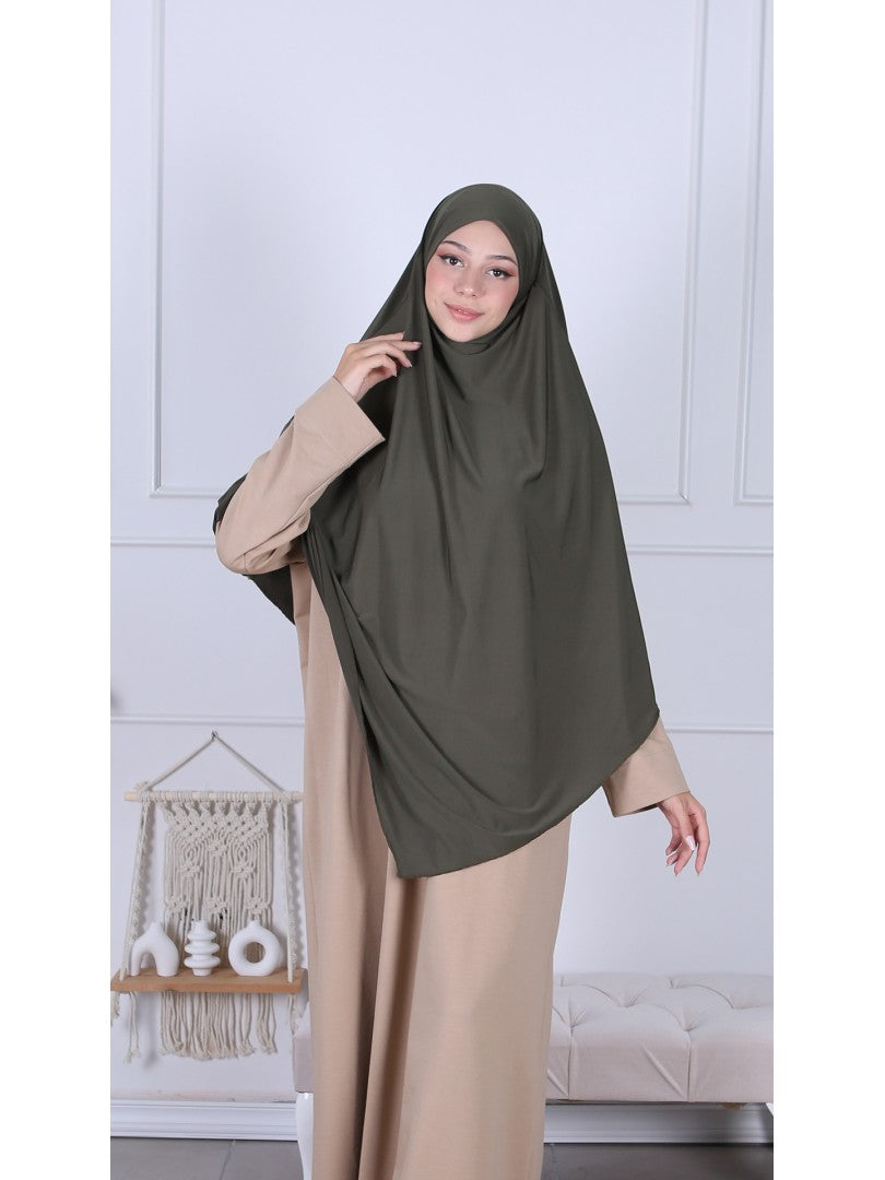 KHIMAR JERSEY PREMIUM - Abaya.Nisa