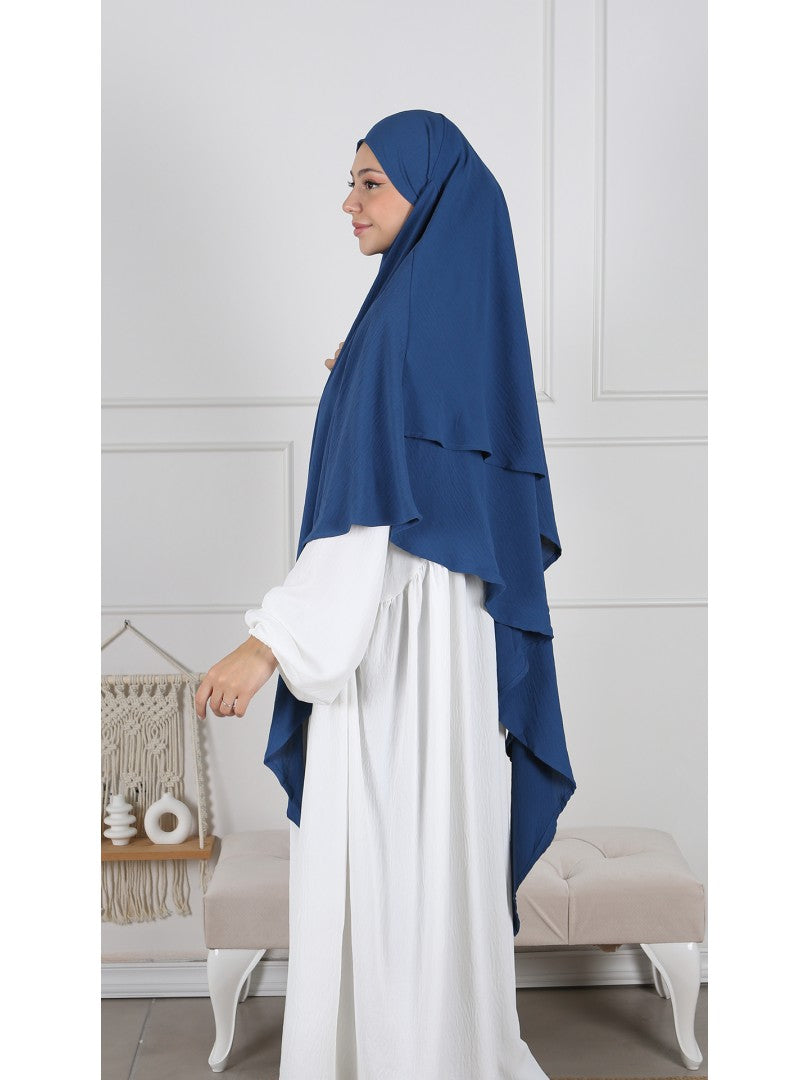 Khimar Jazz Doppellagig