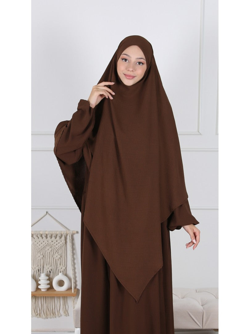 Khimar Jazz Doppellagig