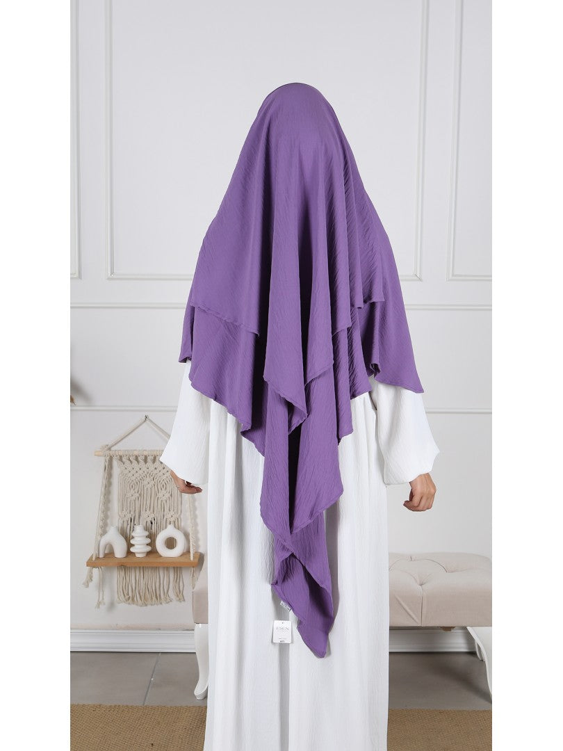 Khimar Jazz Doppellagig