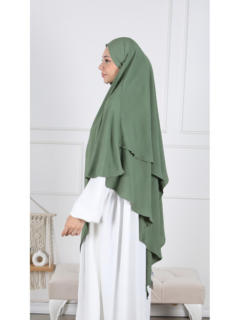 Khimar Jazz Doppellagig