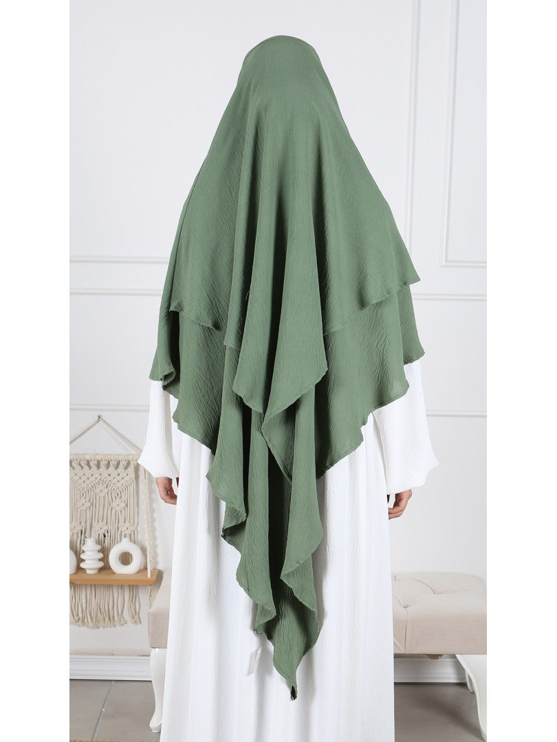 Khimar Jazz Doppellagig