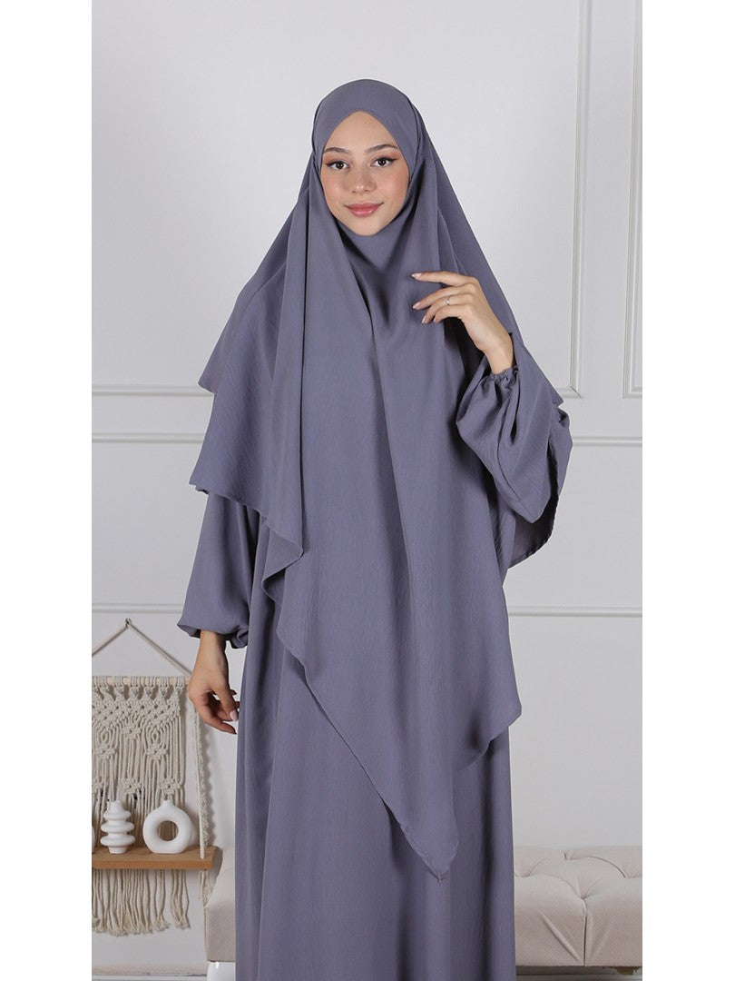 Khimar Jazz Doppellagig