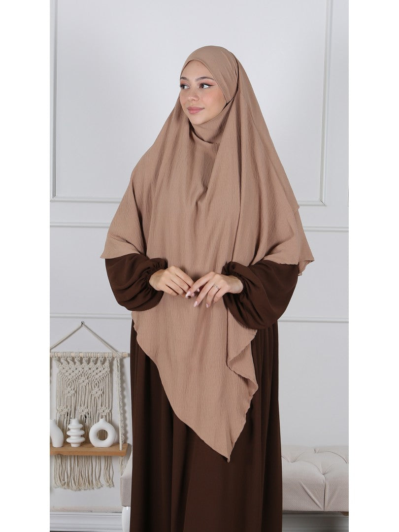 Khimar Jazz Doppellagig