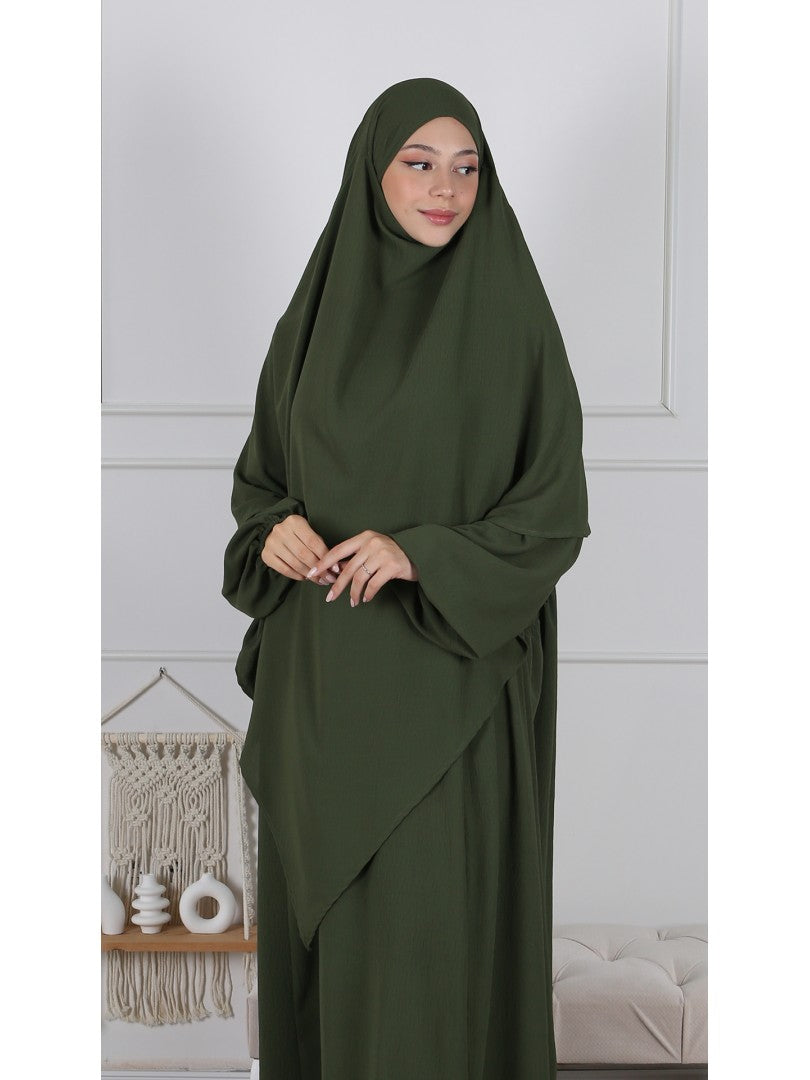 Khimar Jazz Doppellagig