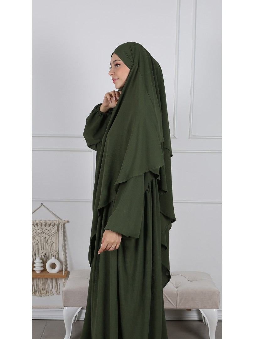 Khimar Jazz Doppellagig