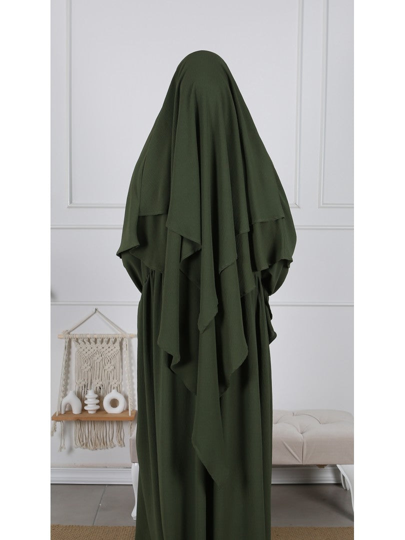 Khimar Jazz Doppellagig