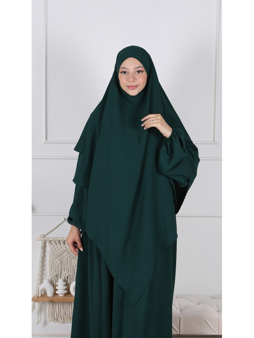 Khimar Jazz Doppellagig