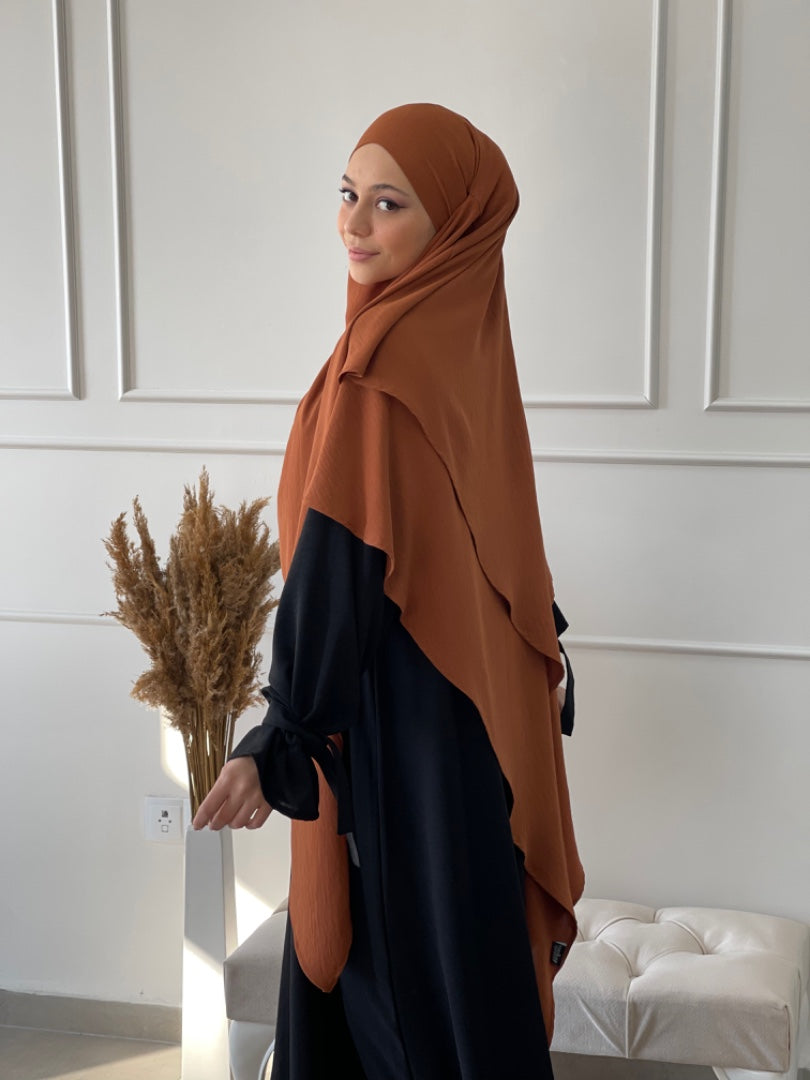 Khimar Hijab | Khimar Jazz Doppellagig | Abaya Nisa