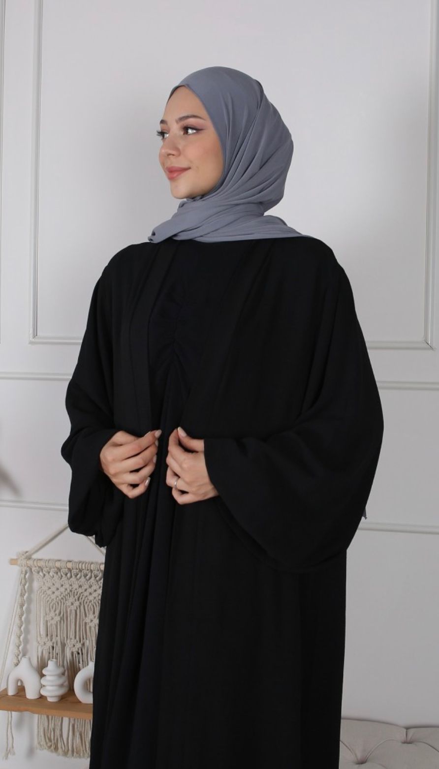 Kimono Abaya Set