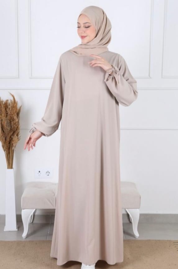 Abaya aus Seide | Luxuriöse Abaya Maryam | Abaya Nisa