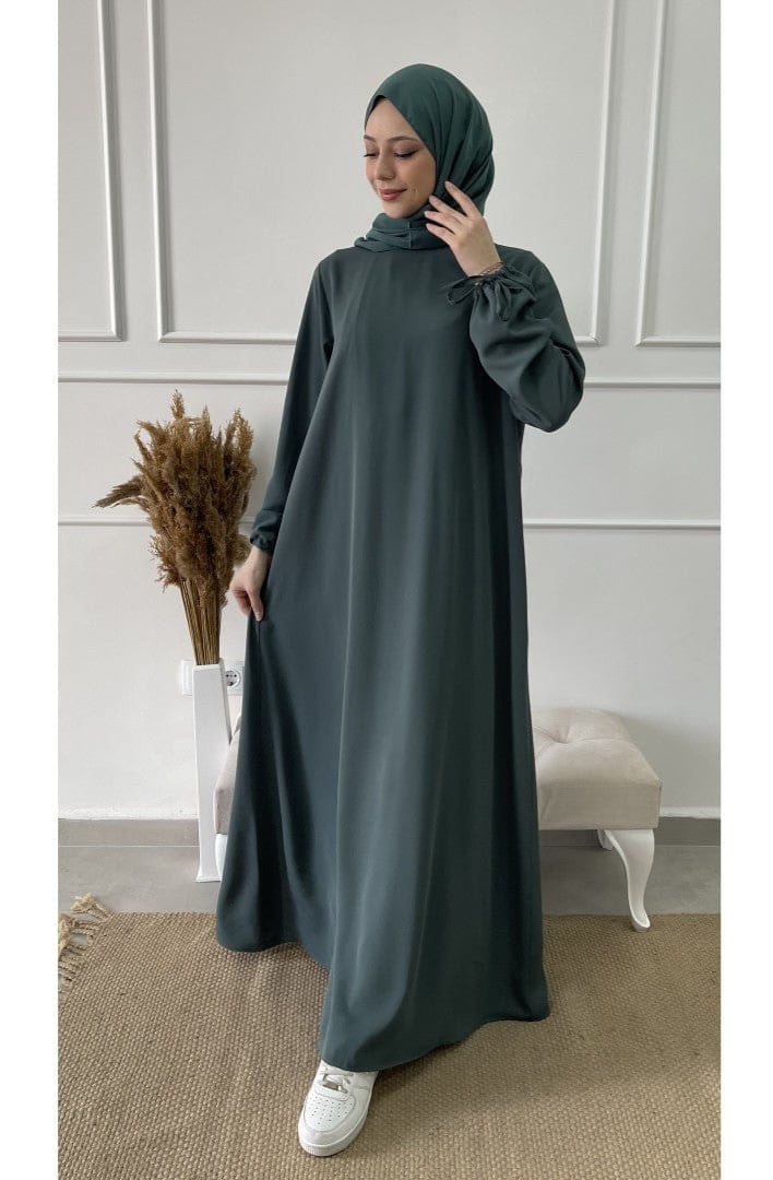 Abaya aus Seide | Luxuriöse Abaya Maryam | Abaya Nisa